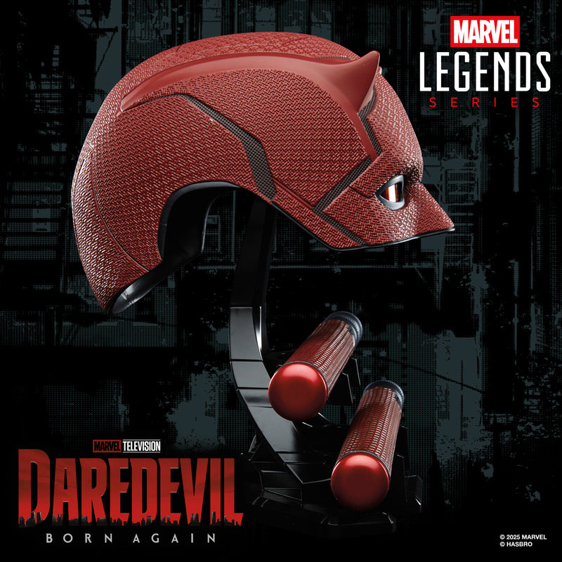 Marvel Legends Series Daredevil: Born Again Premium Roleplay Mask and Billy Club (Preorder Q4 2025) - Collectables > Action Figures > toys -  Hasbro