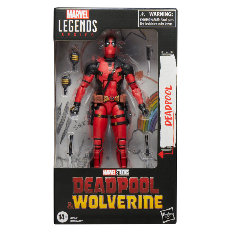 Marvel Legends Series Deadpool Action Figure - Collectables > Action Figures > toys -  Hasbro