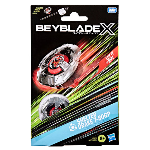 Beyblade X Shelter Drake 7-80GP BX Starter Pack - Collectables > Action Figures > toys -  Hasbro