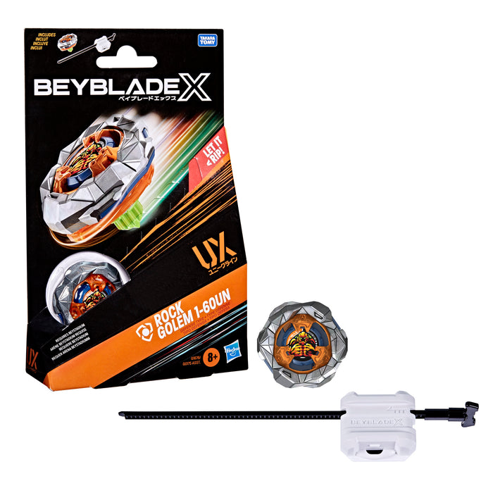 Beyblade X Rock Golem 1-60UN UX Starter Pack — Toy Snowman