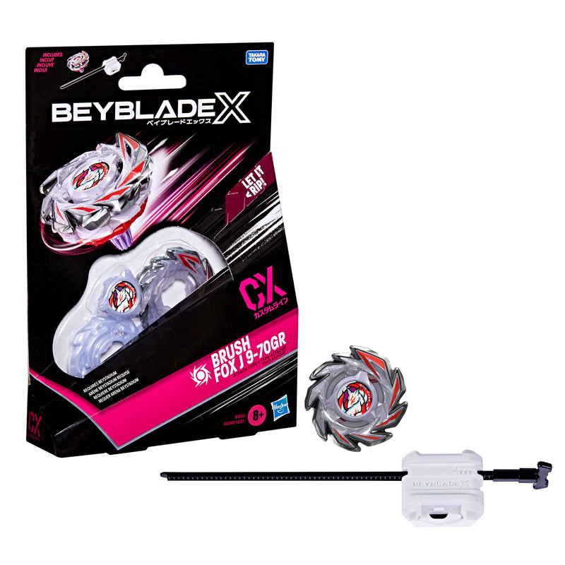 Beyblade X Brush Fox J 9-70GR CX Starter Pack - Collectables > Action Figures > toys -  Hasbro