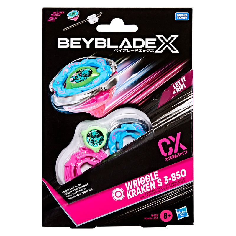 Beyblade X Wriggle Kraken S 3-85O CX Starter Pack - Collectables > Action Figures > toys -  Hasbro