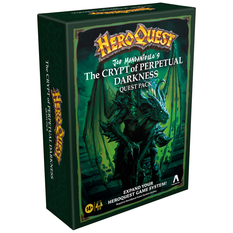 Avalon Hill - HeroQuest  - The Crypt of Perpetual Darkness - Board Games -  Hasbro