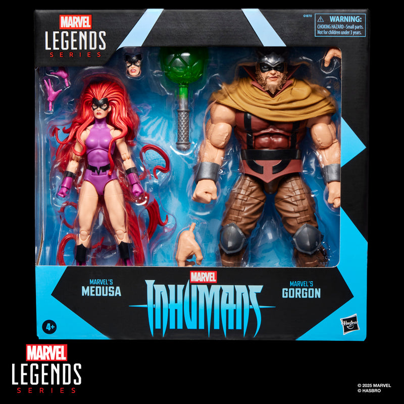 Marvel Legends Series Inhumans Marvel’s Medusa & Marvel’s Gorgon (Preorder Dec 2025) - Collectables > Action Figures > toy -  Hasbro