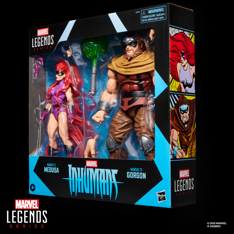 Marvel Legends Series Inhumans Marvel’s Medusa & Marvel’s Gorgon (Preorder Dec 2025) - Collectables > Action Figures > toy -  Hasbro