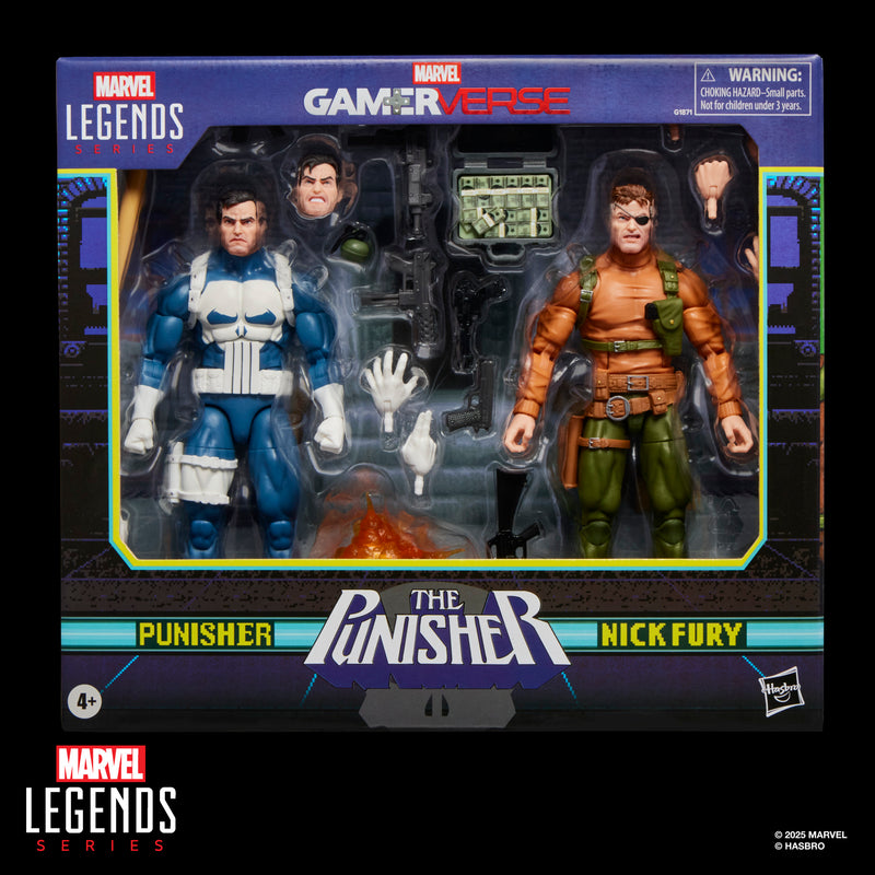 Marvel Legends Series Gamerverse Punisher and Nick Fury (Preorder Dec 2025) - Collectables > Action Figures > toy -  Hasbro