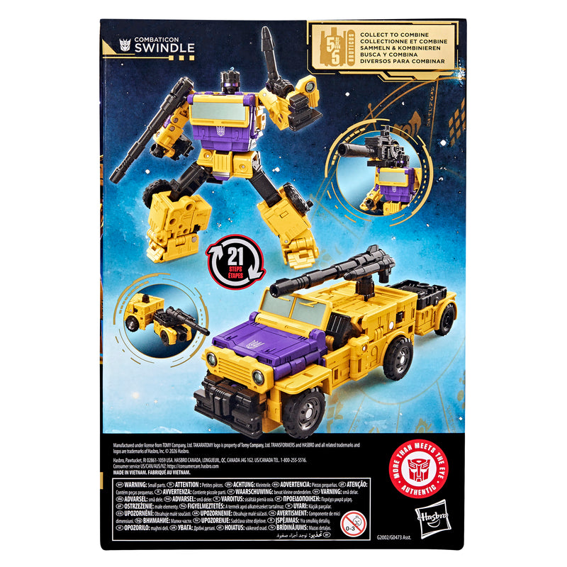 Transformers Age of the Primes Voyager Class Combaticon Swindle (Preorder Nov 2026)