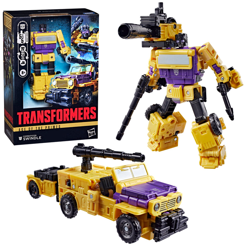 Transformers Age of the Primes Voyager Class Combaticon Swindle (Preorder Nov 2026)
