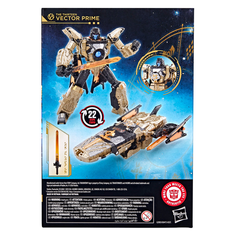 Transformers Age of the Primes Voyager Class The Thirteen Vector Prime (Preorder Nov 2026)