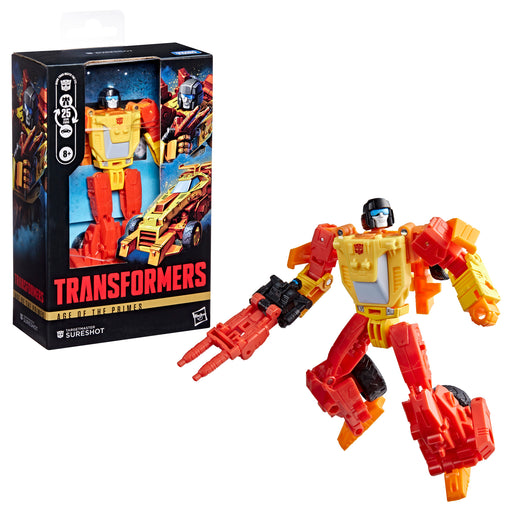 Transformers Age of the Primes Deluxe Class Targetmaster Sureshot (Preorder Feb 2026) - Collectables > Action Figures > toys -  Hasbro