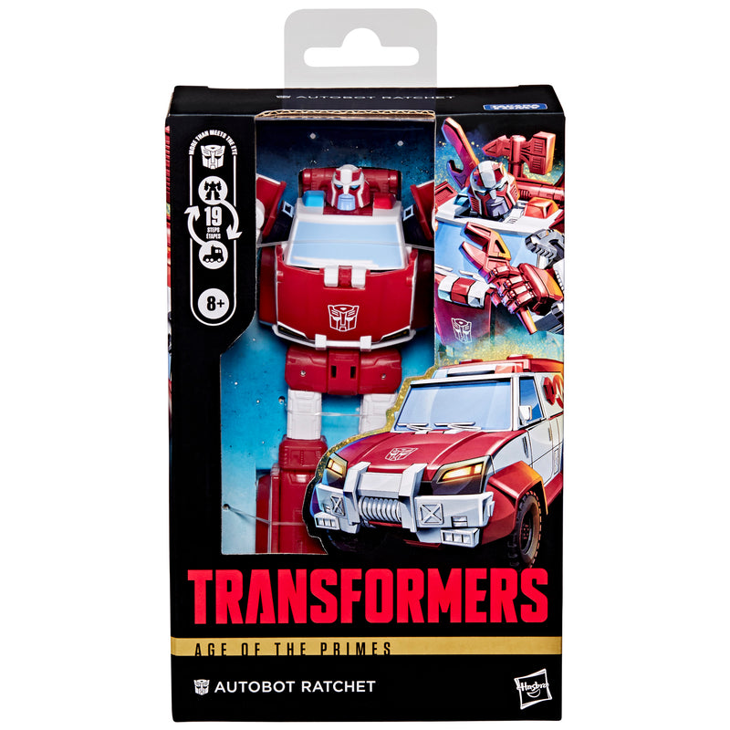 Transformers Age of the Primes Deluxe Class Autobot Ratchet (Preorder May 2026)