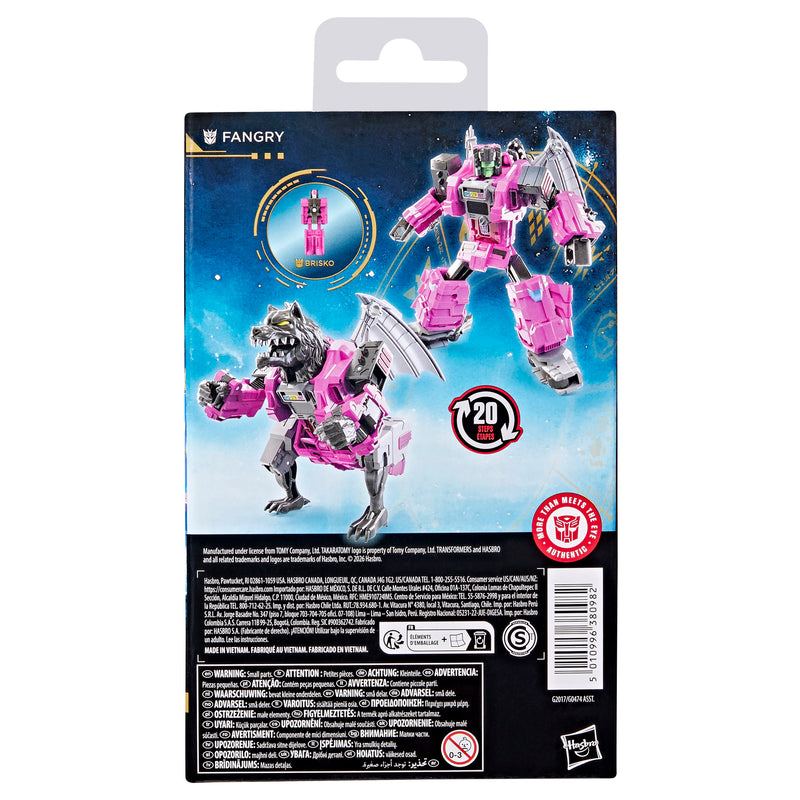 Transformers Age of the Primes Deluxe Class Fangry (Preorder Dec 2026)