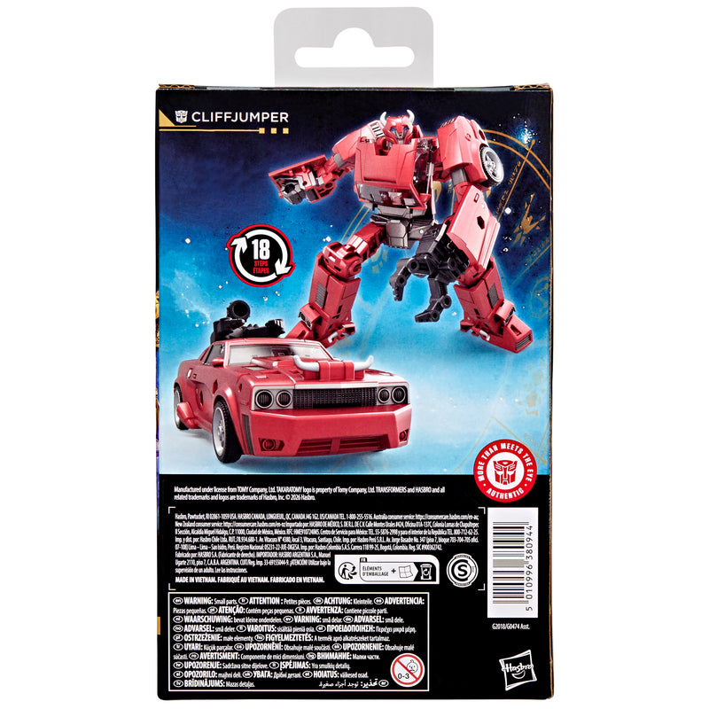 Transformers Age of the Primes Deluxe Class Cliffjumper (Preorder May 2026)