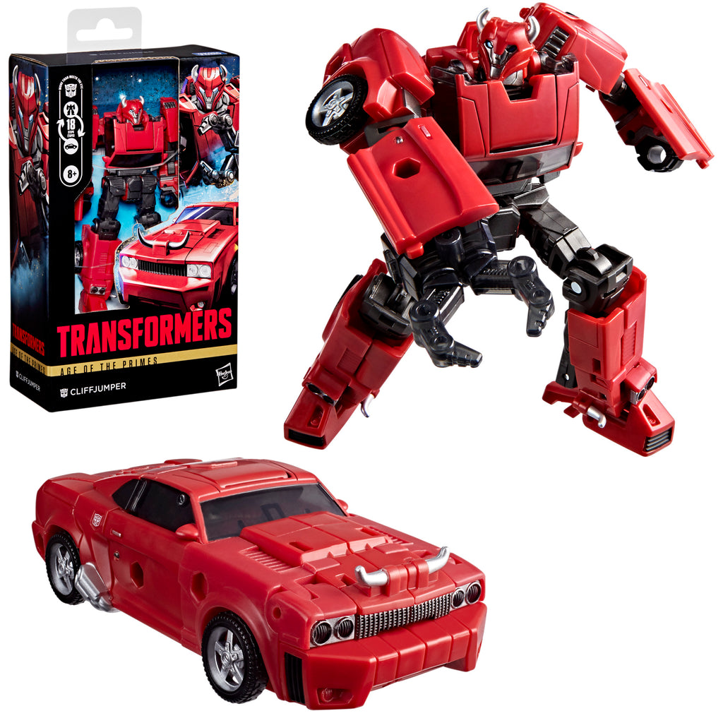 Transformers Age of the Primes Deluxe Class Cliffjumper — Toy Snowman