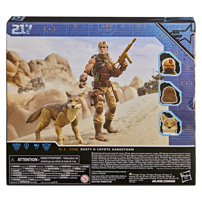 G.I. Joe Classified Series #217 Dusty & Coyote Sandstorm (Preorder Oct 2026)