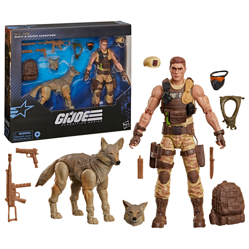 G.I. Joe Classified Series #217 Dusty & Coyote Sandstorm (Preorder Oct 2026)