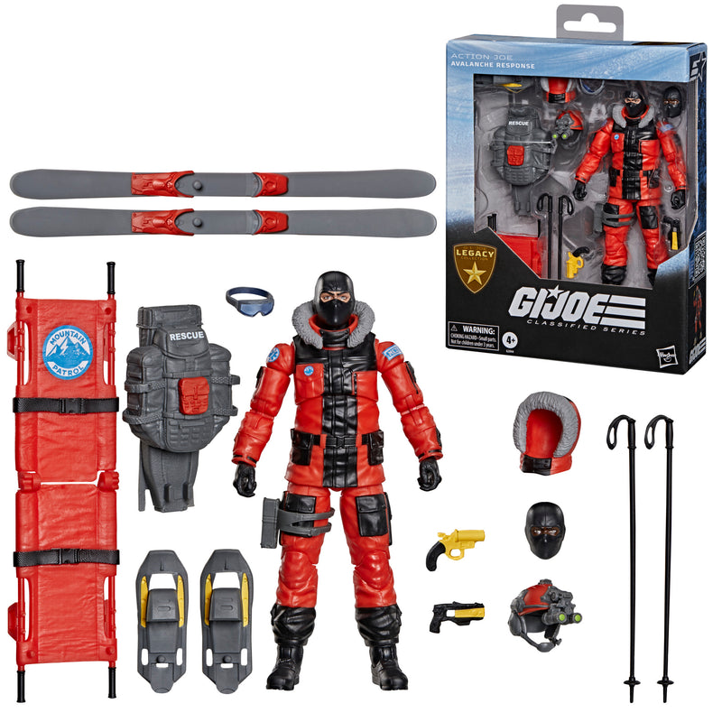 G.I. Joe Classified Series Legacy Collection: Action Joe - Avalanche Response (Preorder Oct 2026)