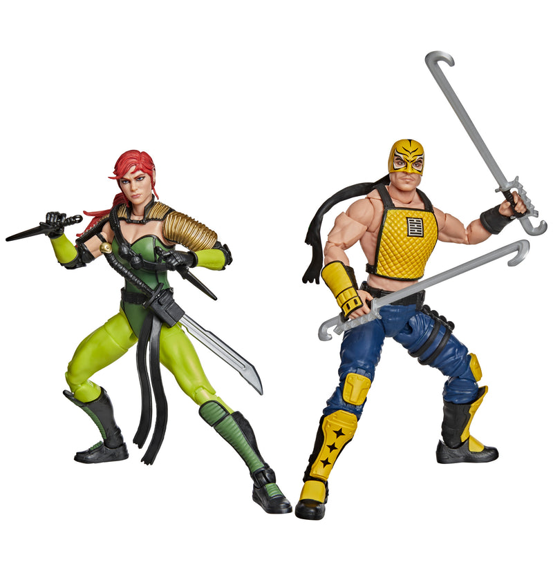 G.I. Joe Classified Series #212 Ninja Force Scarlett and T'Jbang (Preorder Q4 2026)