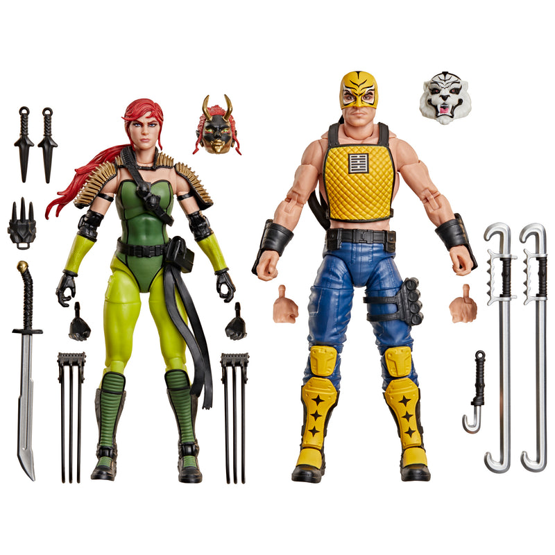 G.I. Joe Classified Series #212 Ninja Force Scarlett and T'Jbang (Preorder Q4 2026)
