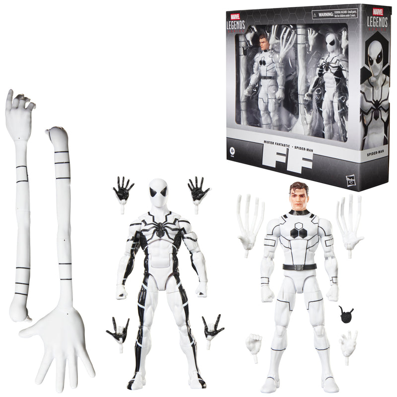 Marvel Legends Series Future Foundation Mister Fantastic & Spider-Man (Preorder Sep 2026) - Collectables > Action Figures > toys -  Hasbro