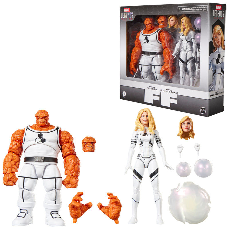 Marvel Legends Series Future Foundation Marvel's The Thing & Marvel's Invisible Woman (Preorder Sep 2026) - Collectables > Action Figures > toys -  Hasbro