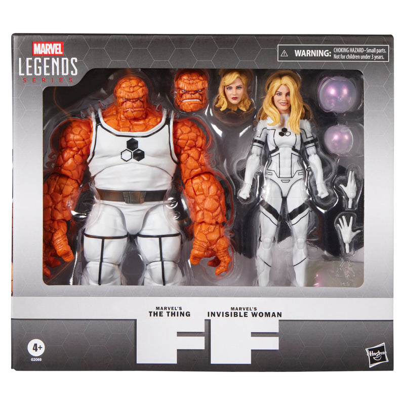 Marvel Legends Series Future Foundation Marvel's The Thing & Marvel's Invisible Woman (Preorder Sep 2026) - Collectables > Action Figures > toys -  Hasbro