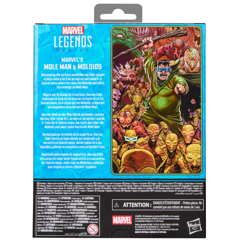 Marvel Legends Series Marvel's Mole Man & Moloids (Preorder Oct 2026)