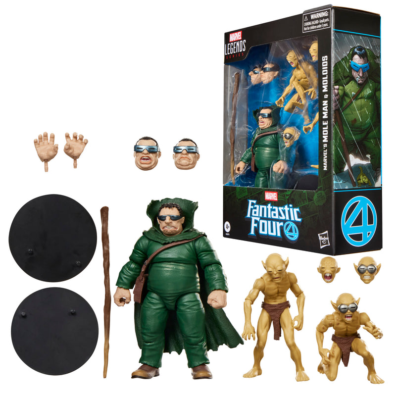 Marvel Legends Series Marvel's Mole Man & Moloids (Preorder Oct 2026)