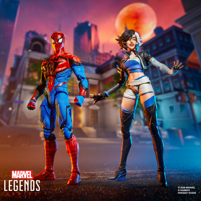 Marvel Legends Series Marvel Rivals Spider-Man & Luna Snow (Preorder Sep 2026) - Collectables > Action Figures > toys -  Hasbro
