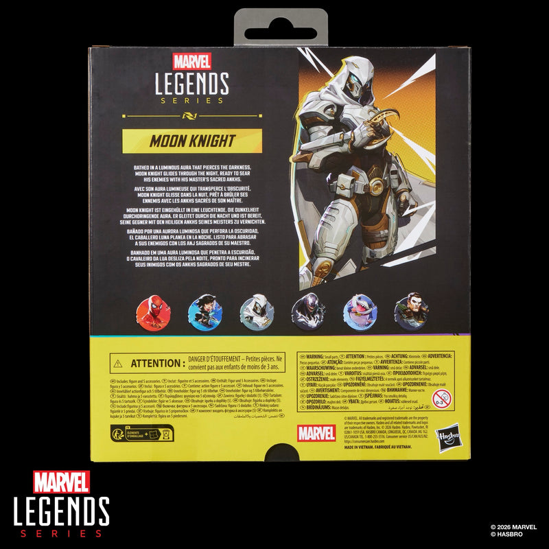 Marvel Legends Series Marvel Rivals Moon Knight (Preorder Oct 2026) - Collectables > Action Figures > toys -  Hasbro