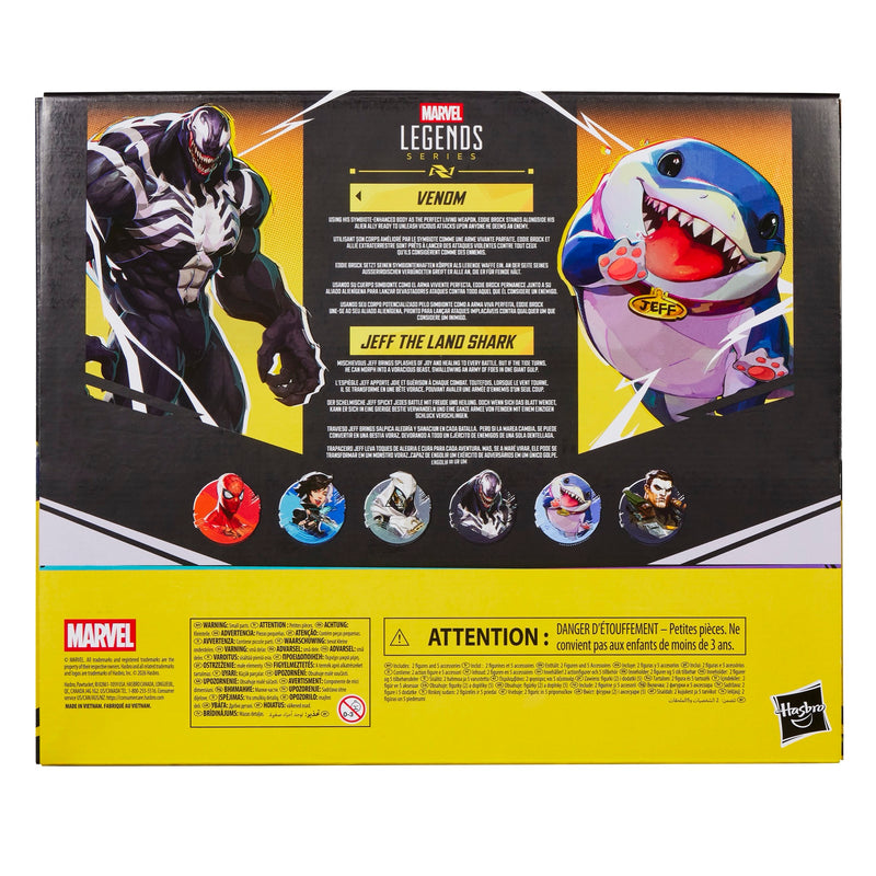 Marvel Legends Series Marvel Rivals Venom & Jeff the Land Shark (Preorder Oct 2026) - Collectables > Action Figures > toys -  Hasbro