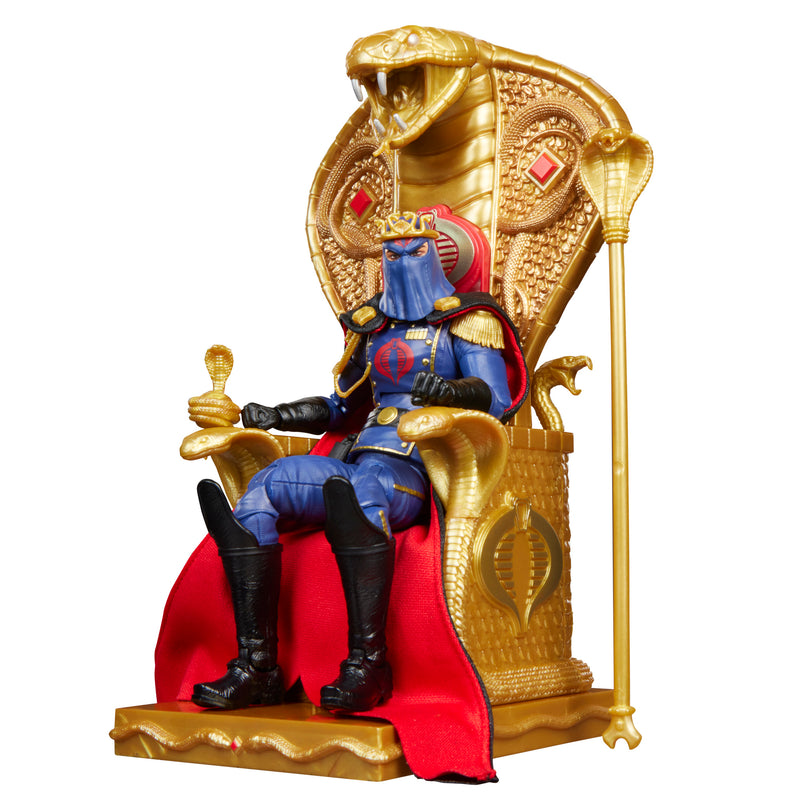 G.I. Joe Classified Series #221 Cobra Commander in dress uniform & throne (Preorder Nov 2026)
