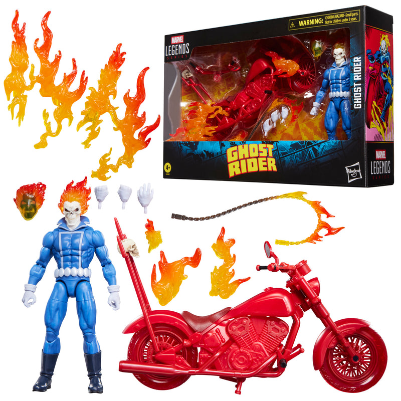 Marvel Legends Series Ghost Rider Johnny Blaze with Motorcycle (Preorder Apr 2026)
