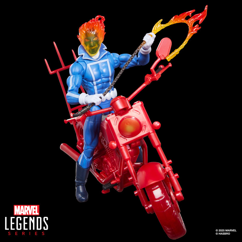 Marvel Legends Series Ghost Rider Johnny Blaze with Motorcycle (Preorder Apr 2026)