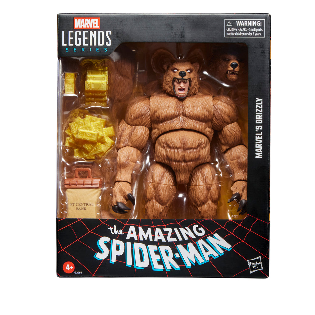 Marvel Legends Series Marvel's Grizzly — Toy Snowman