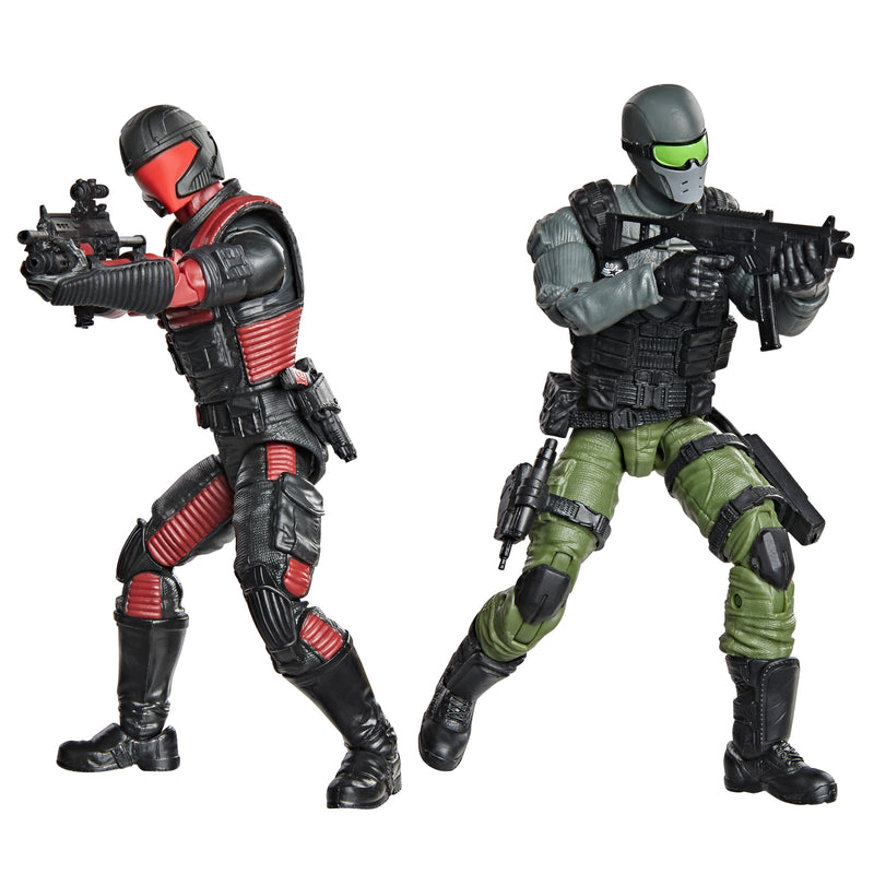 G.I. Joe Classified Series #218 Snake Eyes & Varmint ATV Vs. Stealth Viper & Cobra Stealth Flight Pod (Trubble Bubble) (Preorder Nov 2026)