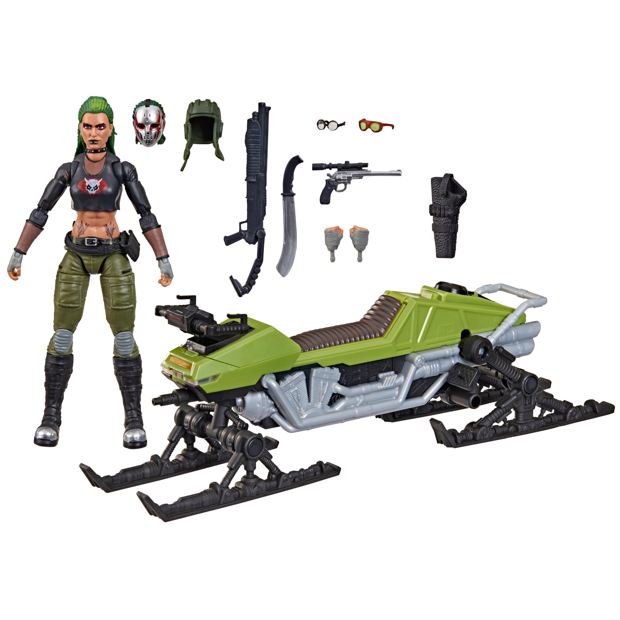 G.I. Joe Classified Series #194 Zanya and Dreadnok Chameleon