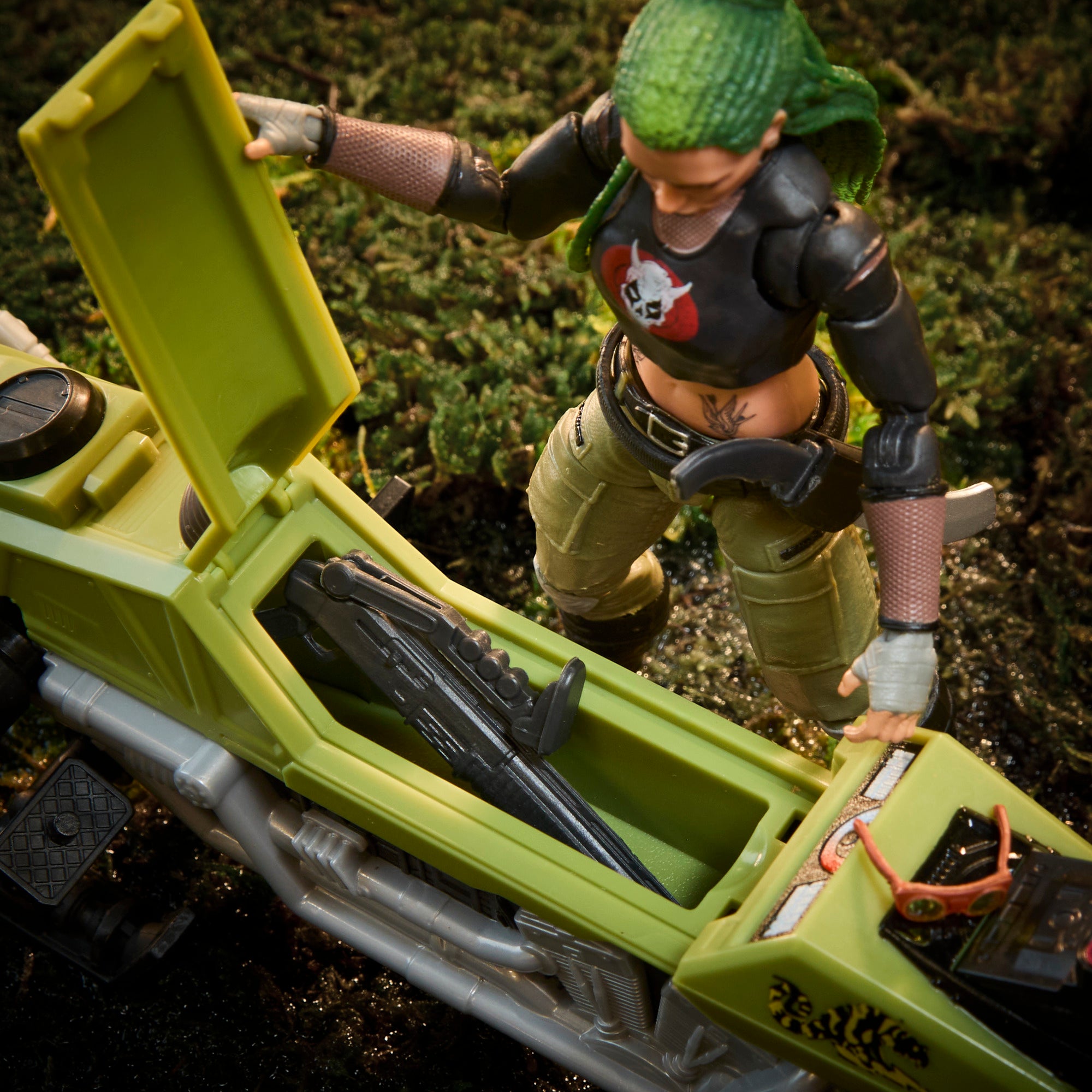 G.I. Joe Classified Series #194 Zanya and Dreadnok Chameleon