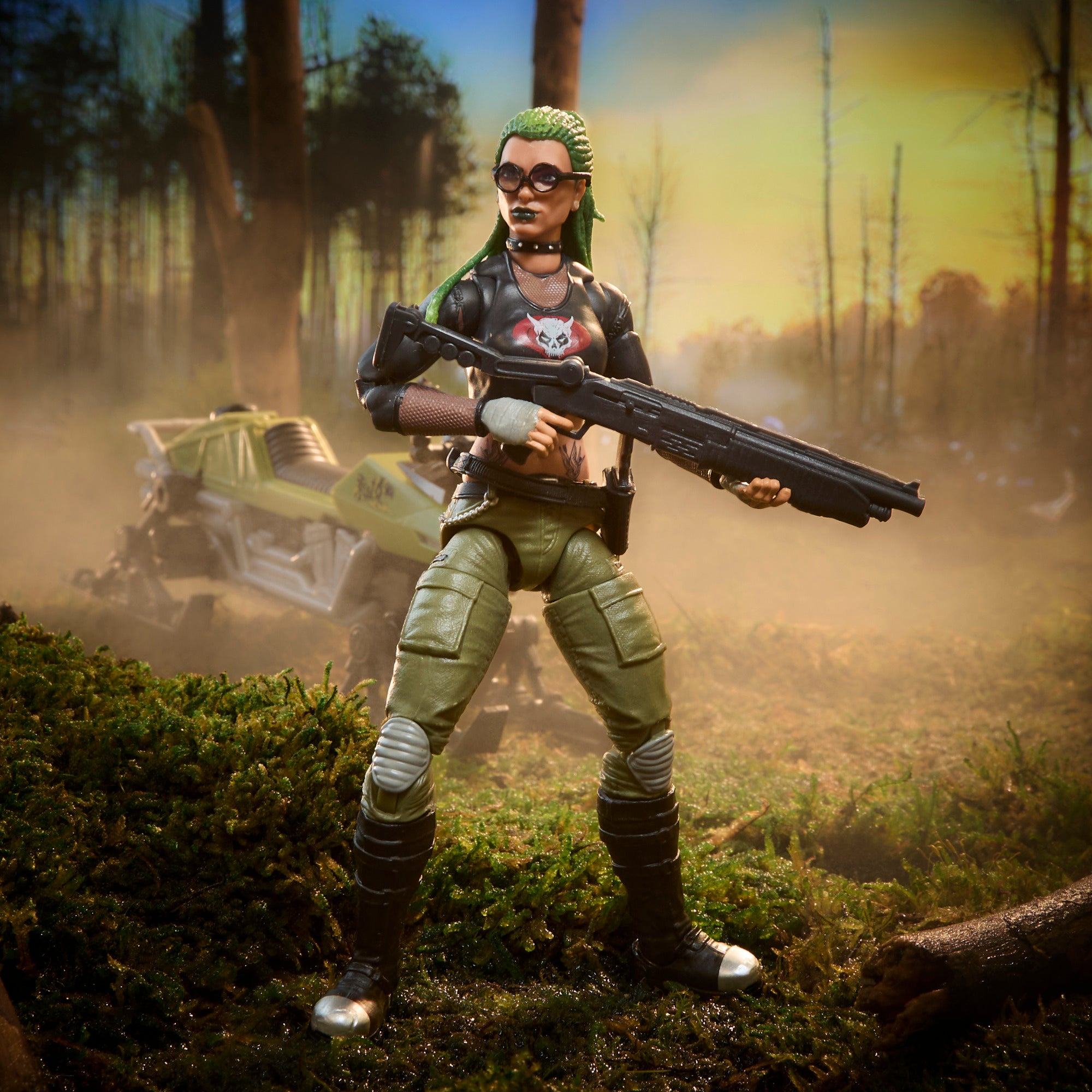 G.I. Joe Classified Series #194 Zanya and Dreadnok Chameleon