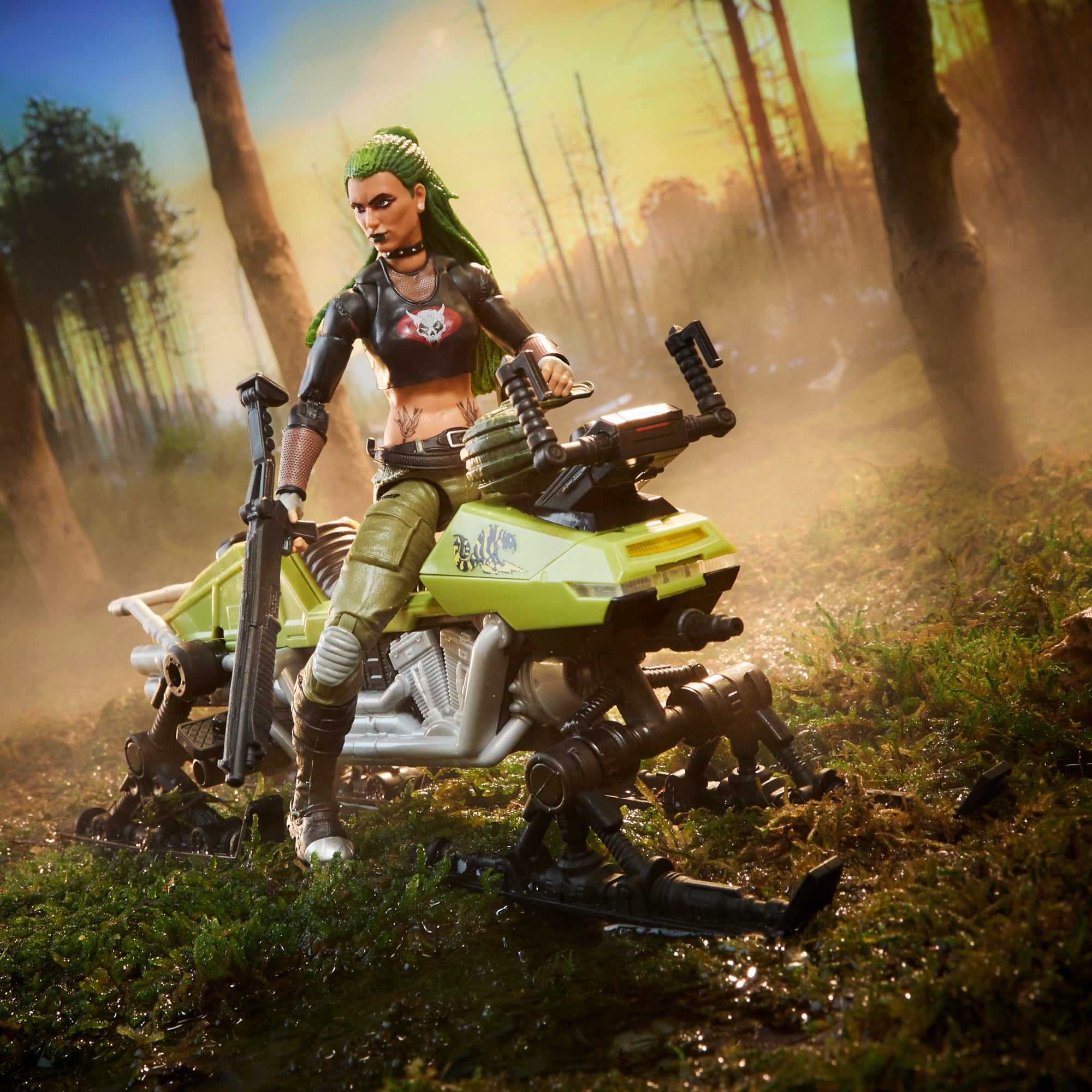 G.I. Joe Classified Series #194 Zanya and Dreadnok Chameleon