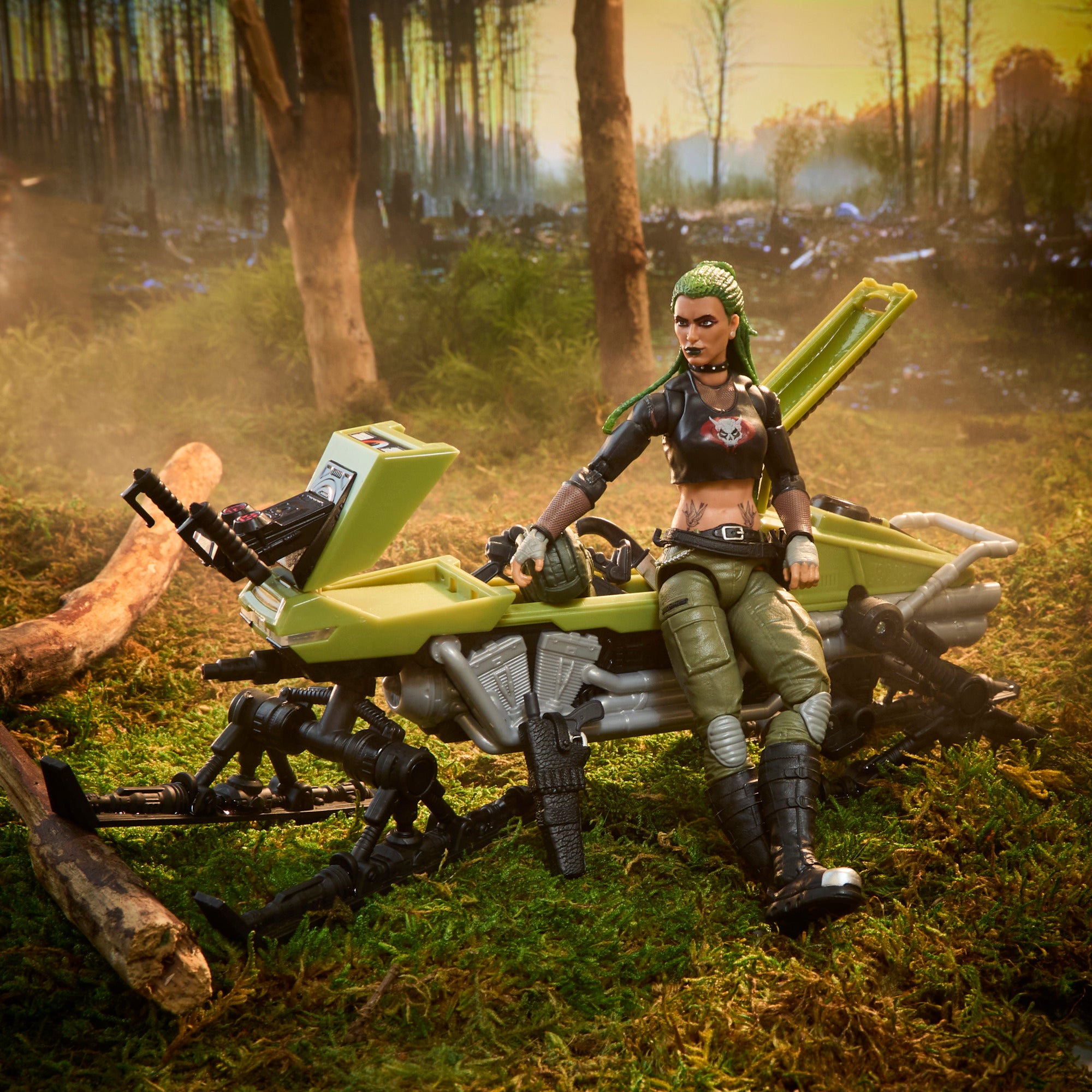 G.I. Joe Classified Series #194 Zanya and Dreadnok Chameleon