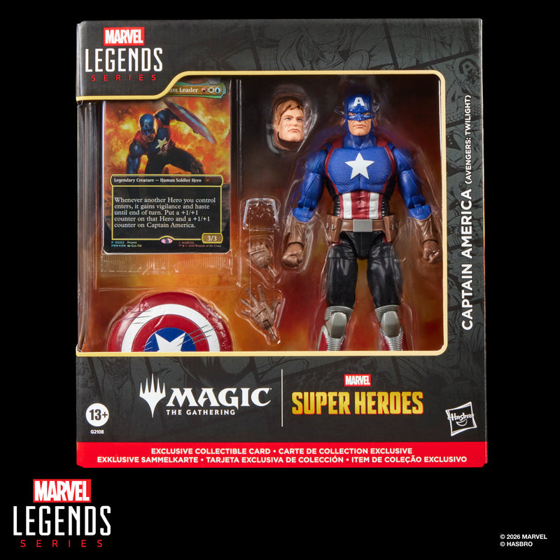 Marvel Legends Series Marvel Super Heroes Magic: The Gathering Captain America (Avengers: Twilight) (Preorder Oct 2026)