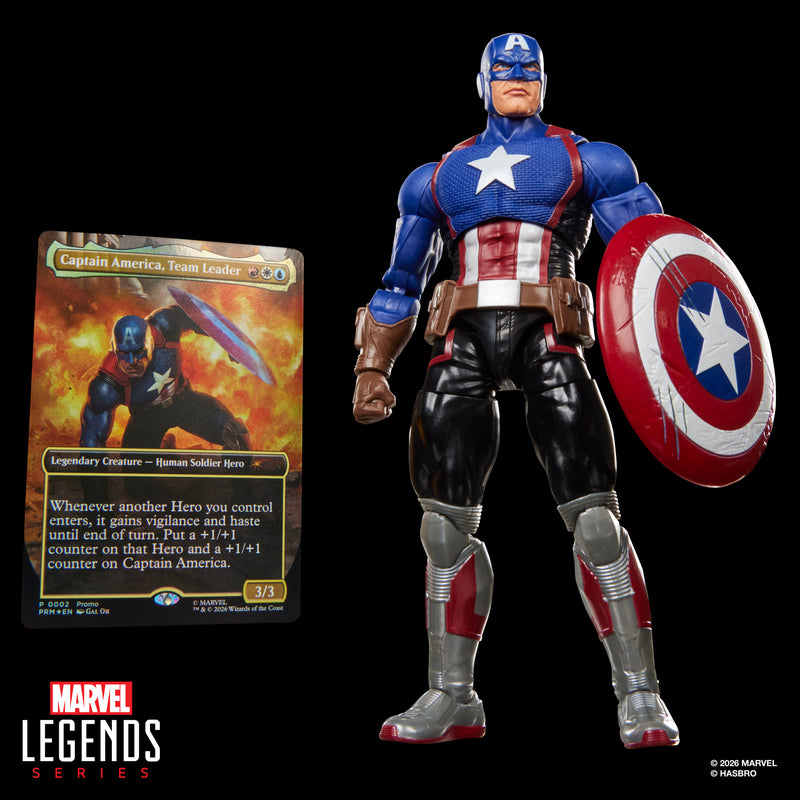 Marvel Legends Series Marvel Super Heroes Magic: The Gathering Captain America (Avengers: Twilight) (Preorder Oct 2026)