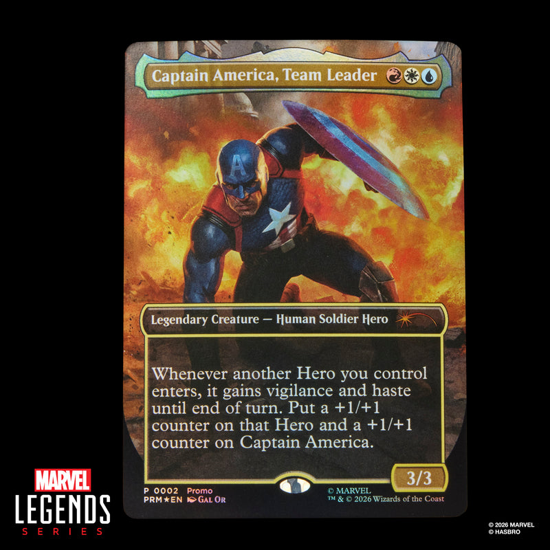 Marvel Legends Series Marvel Super Heroes Magic: The Gathering Captain America (Avengers: Twilight) (Preorder Oct 2026)