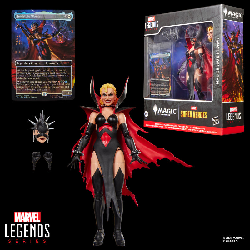 Marvel Legends Series Marvel Super Heroes Magic: The Gathering Malice (Sue Storm) (Preorder Nov 2026)