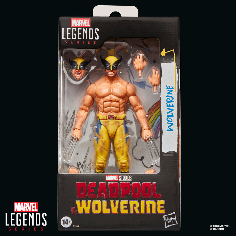 Marvel Legends Series Wolverine - Marvel Studios Deadpool & Wolverine Movie - Exclusive (Preorder Jul 2026) - Collectables > Action Figures > toys -  Hasbro