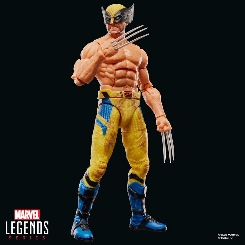 Marvel Legends Series Wolverine - Marvel Studios Deadpool & Wolverine Movie - Exclusive (Preorder Jul 2026) - Collectables > Action Figures > toys -  Hasbro