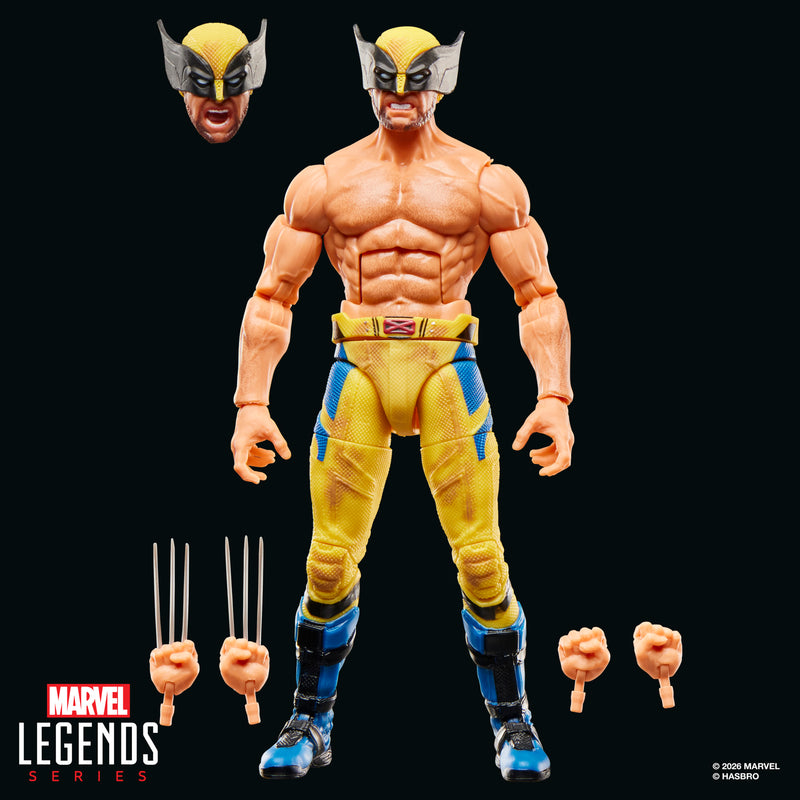 Marvel Legends Series Wolverine - Marvel Studios Deadpool & Wolverine Movie - Exclusive (Preorder Jul 2026) - Collectables > Action Figures > toys -  Hasbro