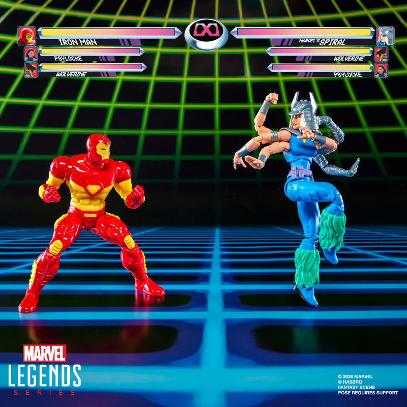 Marvel Legends Series Marvel Games Iron Man vs Marvel's Spiral (Preorder Nov 2026)