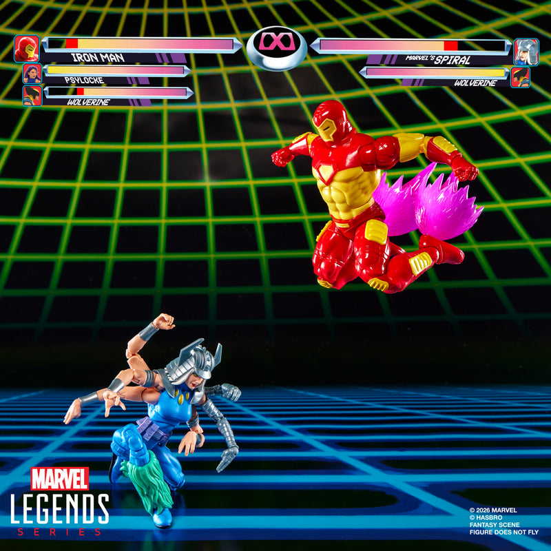 Marvel Legends Series Marvel Games Iron Man vs Marvel's Spiral (Preorder Nov 2026)